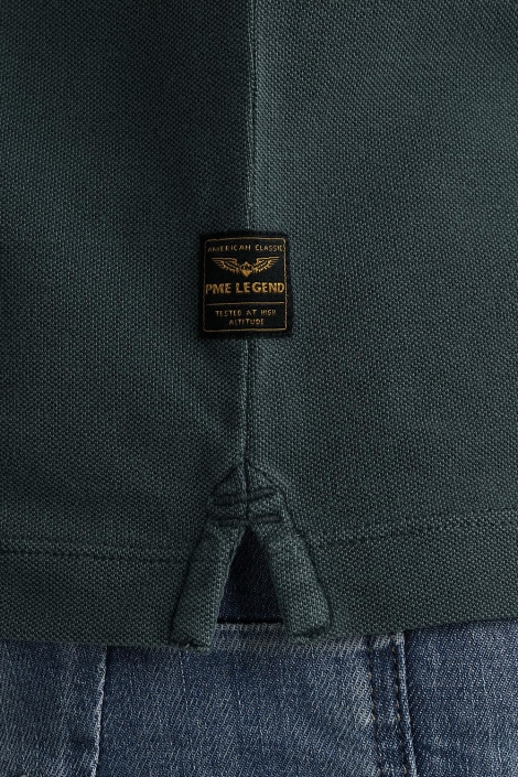 PME legend short sleeve polo pique garment dy